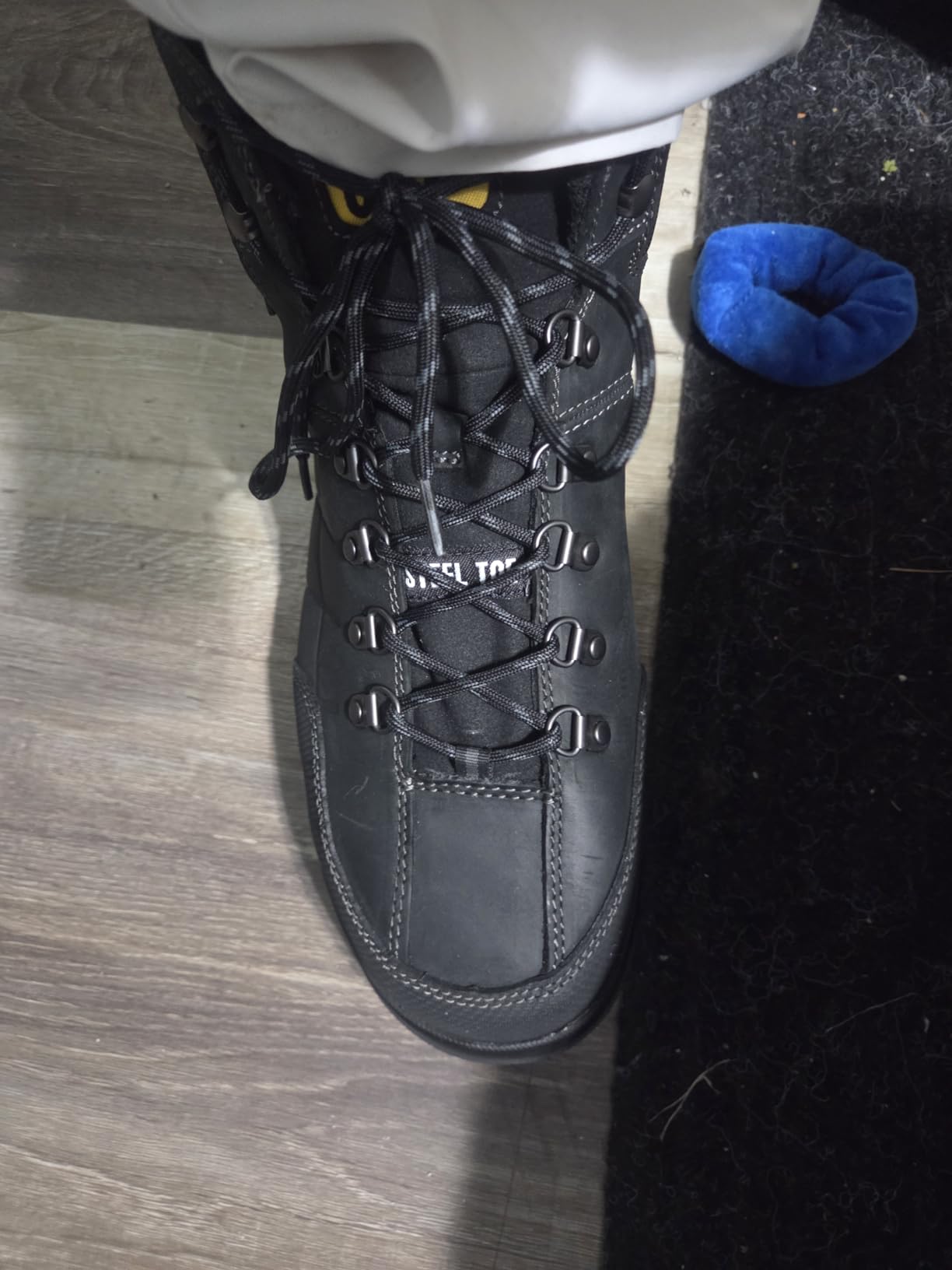CAT Men’s Threshold Waterproof Steel Toe Work Boot customer photo 1