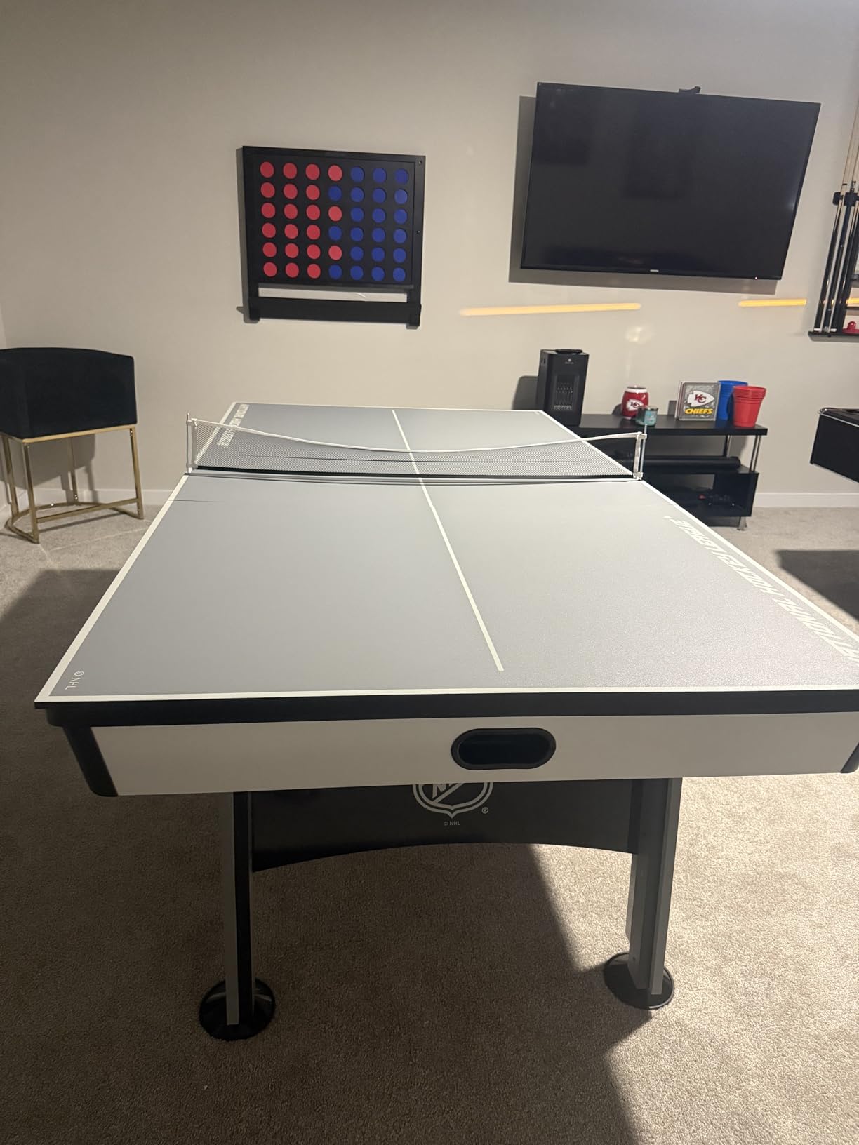 EastPoint NHL Power Play, Air Hockey Table, Table Tennis Top, Arcade Games customer photo 1