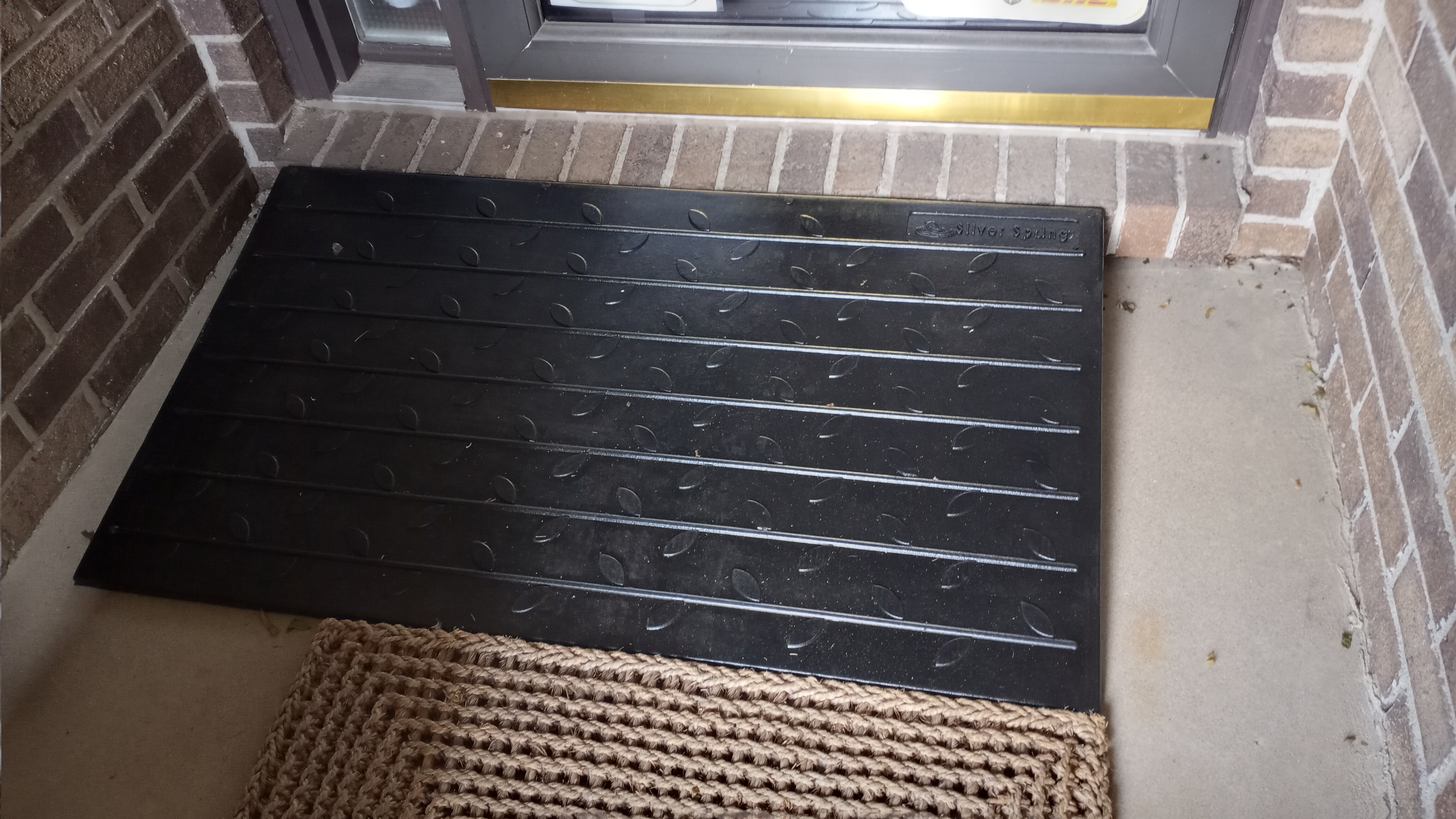 Silver Spring Rubber 3-Channel Threshold Ramp, 600 lb Capacity, 4 in Rise customer photo 1