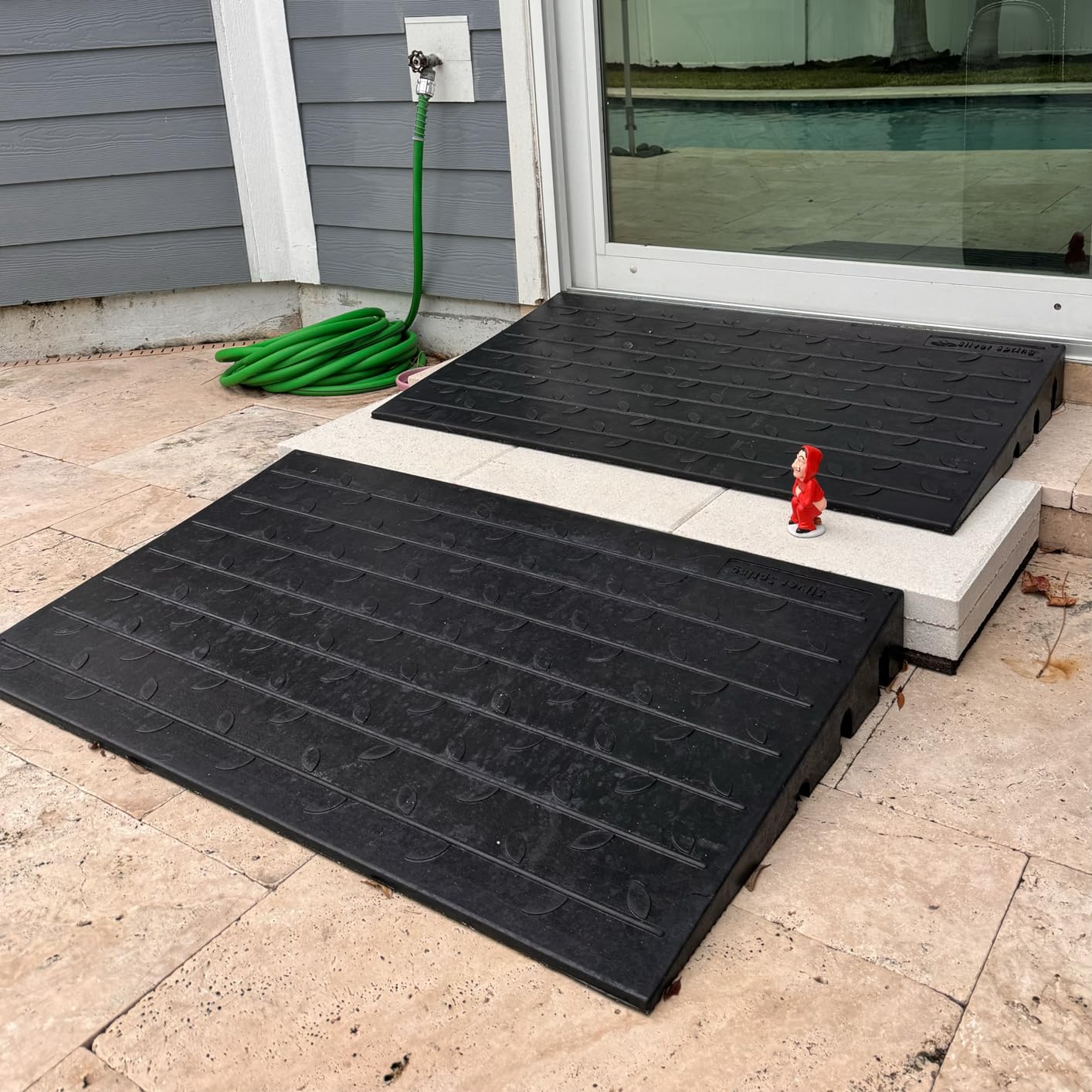 Silver Spring Rubber 3-Channel Threshold Ramp, 600 lb Capacity, 4 in Rise customer photo 2