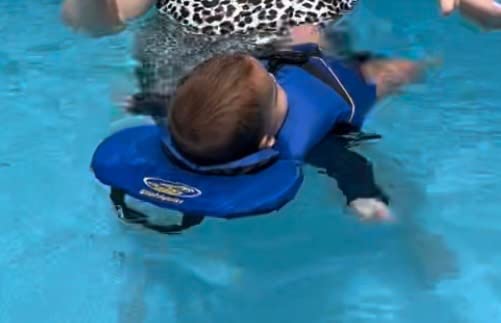 Stohlquist Infant Life Jacket, US Coast Guard Approved, Type II Life Vest (20-30 lbs) for Babies and Toddlers, Support Collar with Grab Handle, PFD for Pools, Lakes and Boating customer photo 1