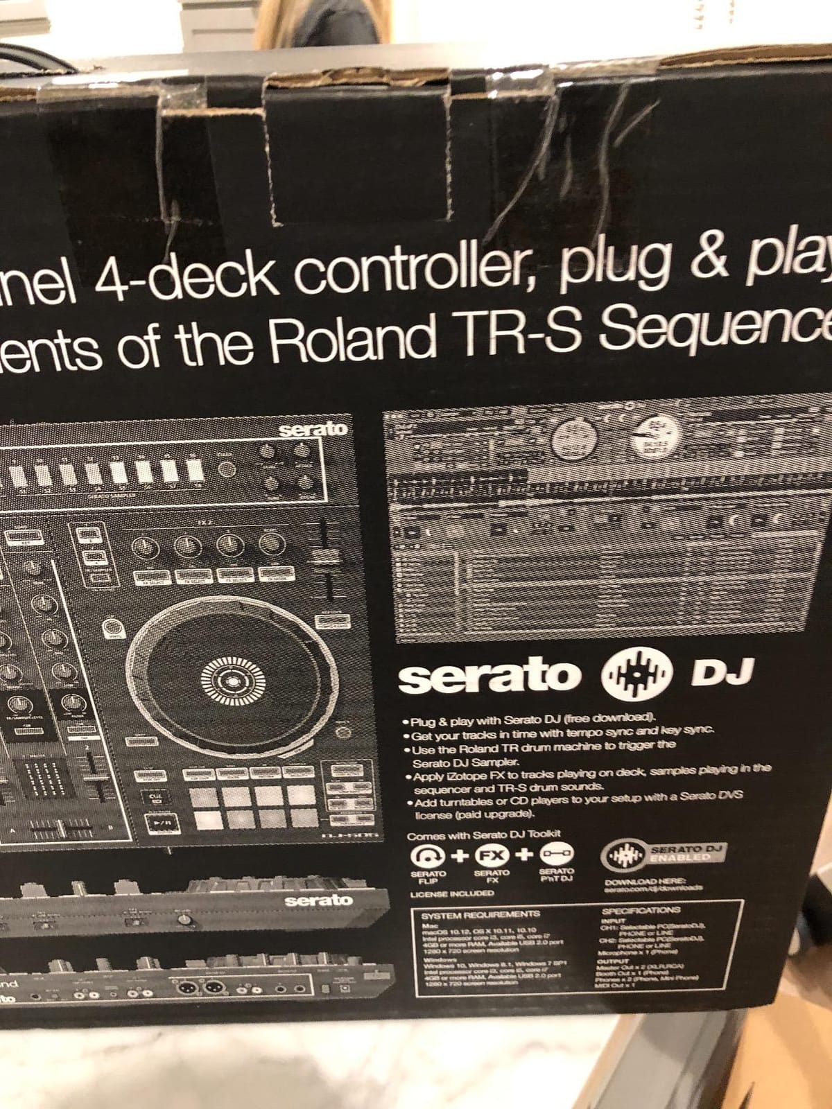 Roland DJ-505 Two-Channel, Four-Deck Serato DJ Controller (DJ-505) customer photo 2