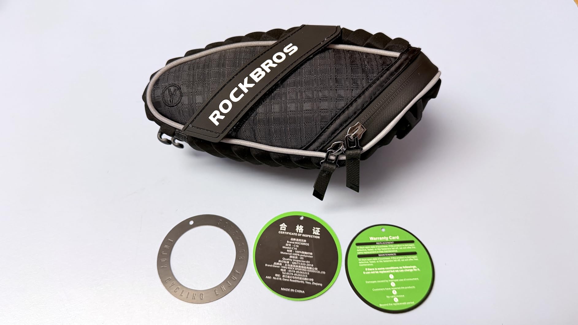 ROCKBROS Bike Saddle Bag Under Seat Bicycle Seat Bag 3D Shell for MTB/Road customer photo 2