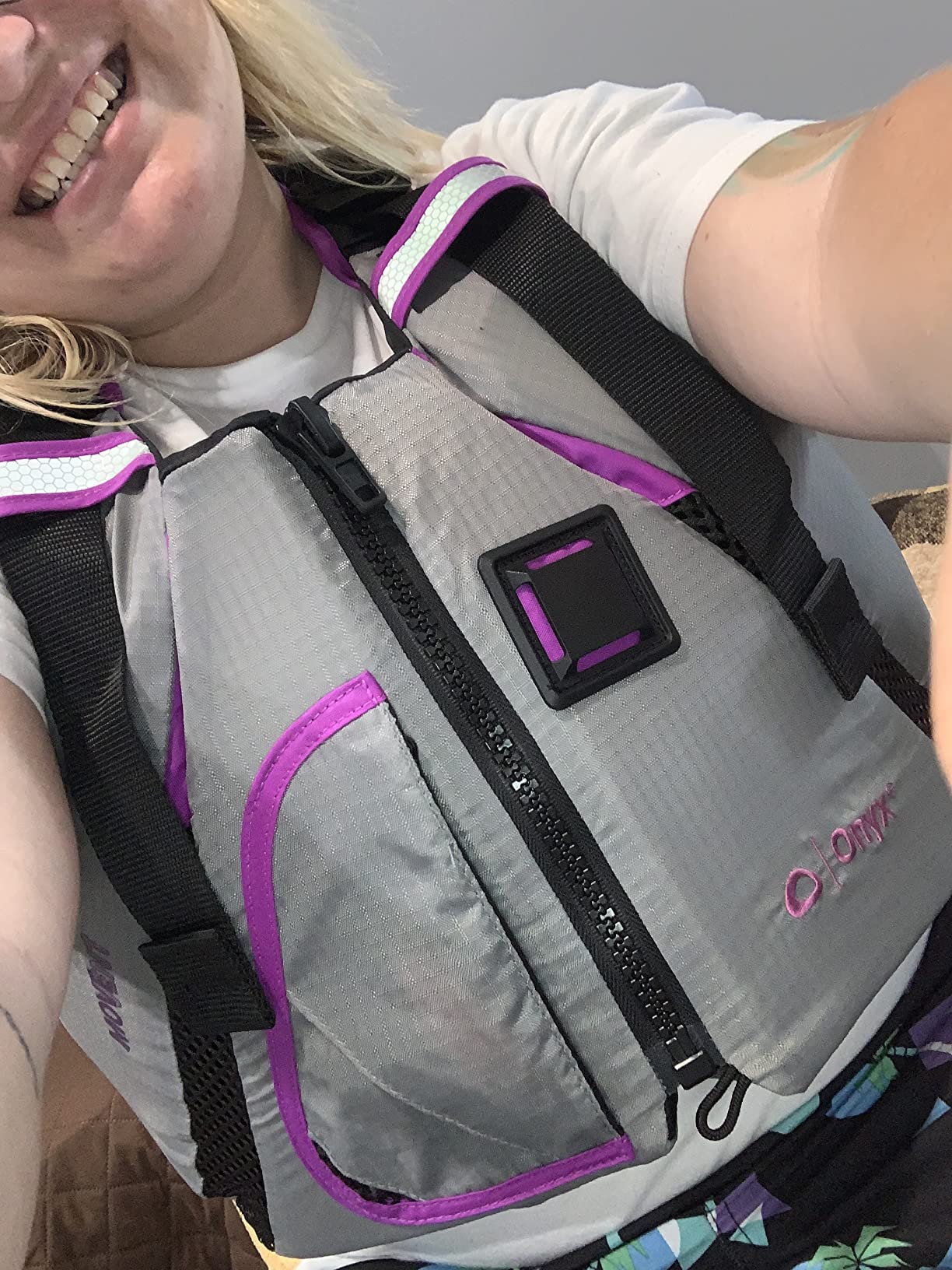 Onyx U.S. Coast Guard and Transport Canada Approved MoveVent Dynamic Paddle Vest for Adults for Kayaking, Canoeing, Stand Up Paddleboarding customer photo 1