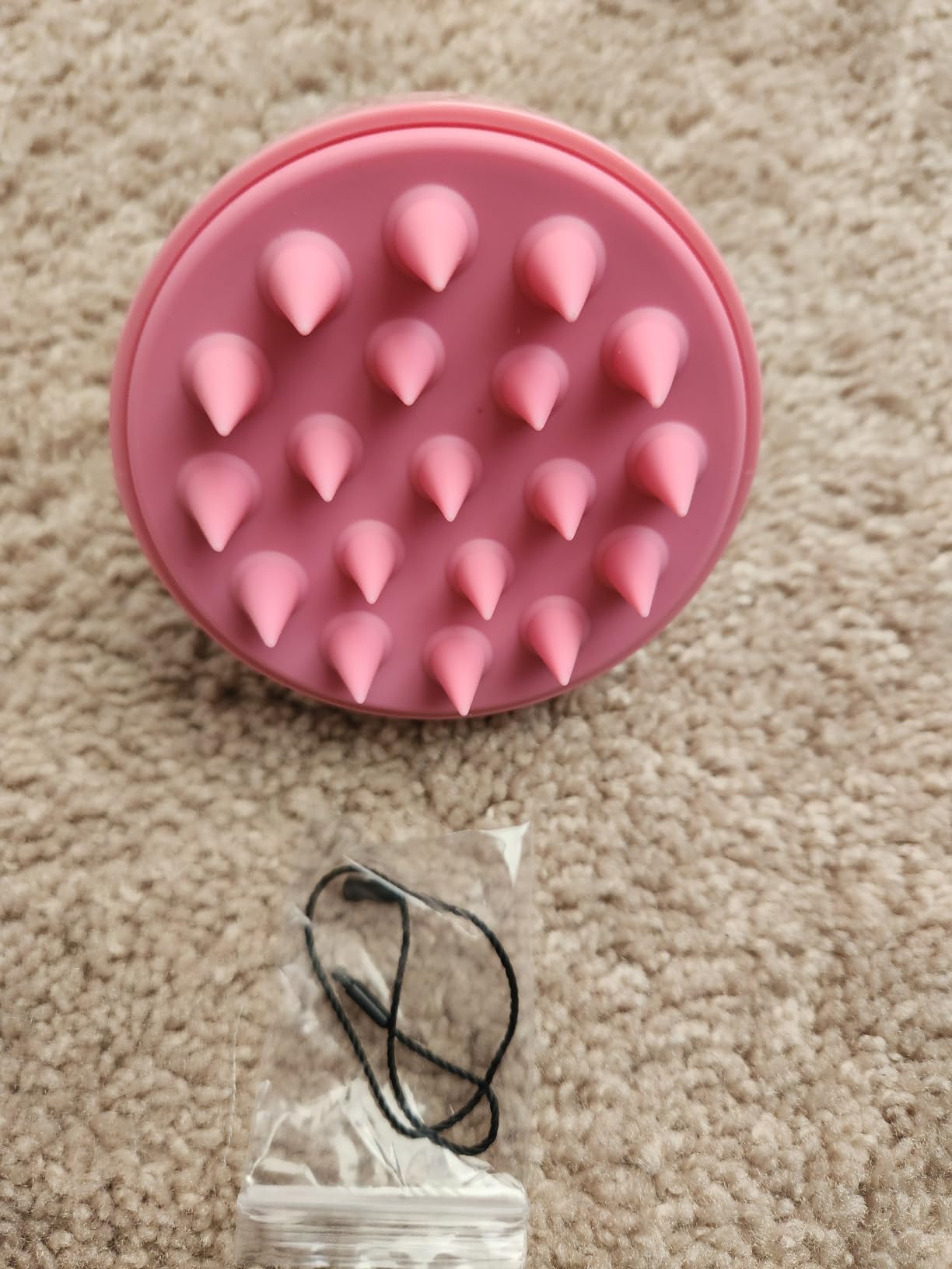 HEETA Scalp Massager Hair Growth Scrubber for Dandruff Removal Hair Care customer photo 1