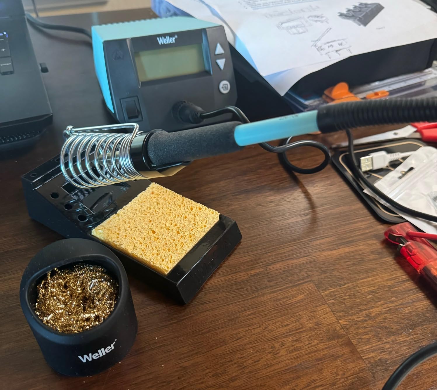 Weller 70 Watt Digital Soldering Station | WE1010NA customer photo 2