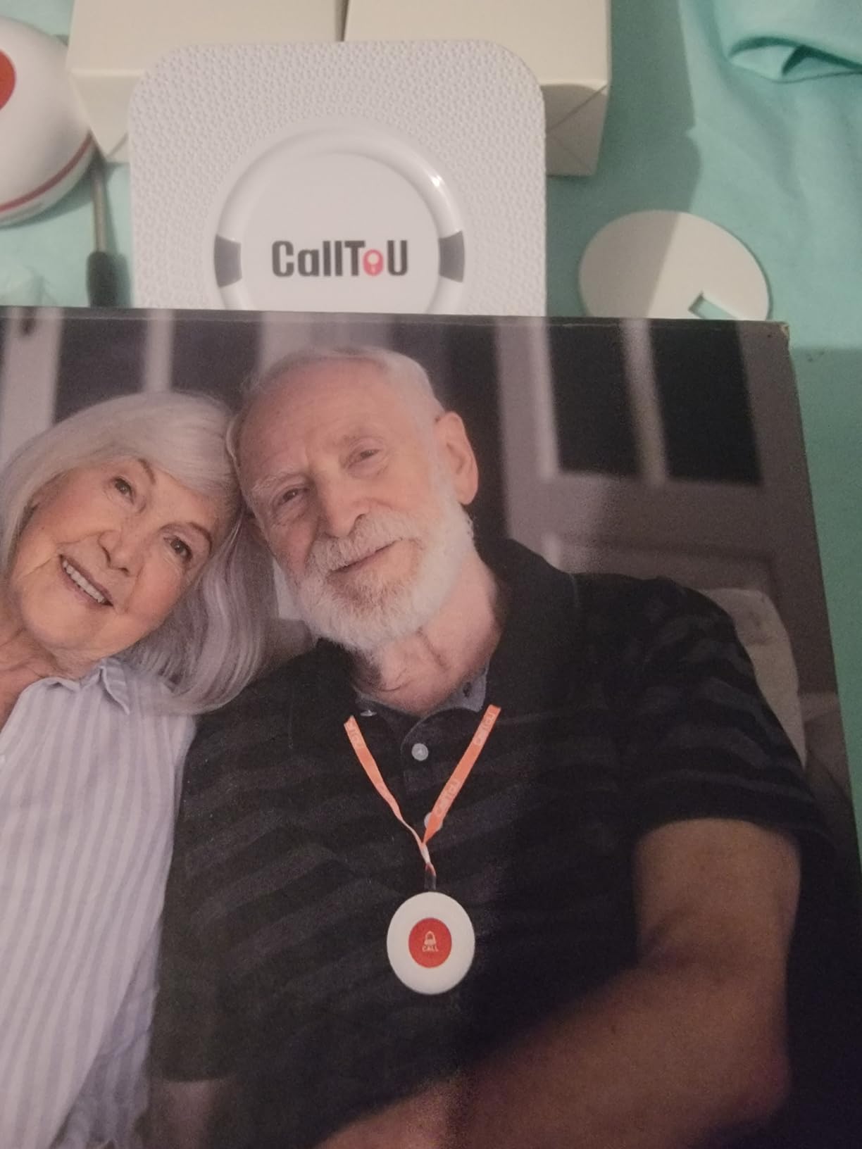 CallToU Caregiver Pager with 2 Wireless Call Button for Elderly at Home customer photo 1