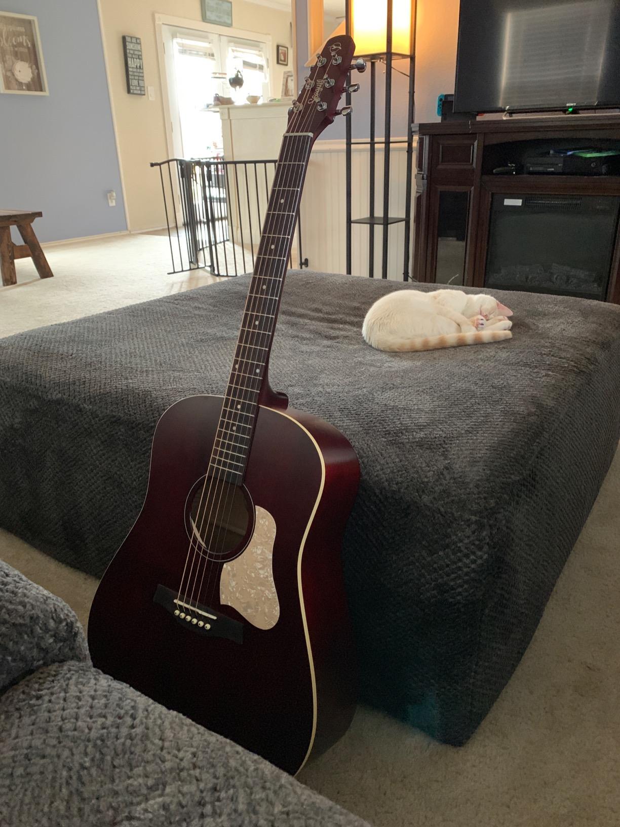 Seagull S6 Original DREADNOUGHT Acoustic Guitar, Rosewood Fingerboard customer photo 2