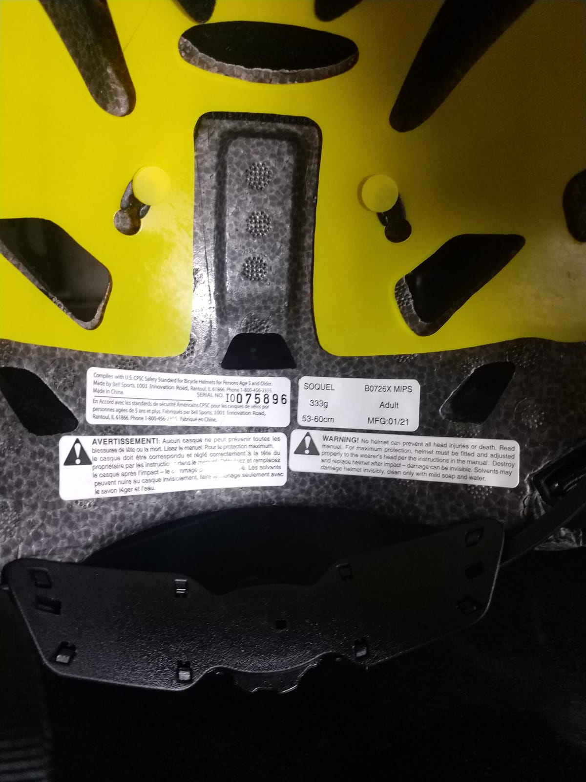 Bell MIPS Soquel Bike Helmet, Matte Black Ti customer photo 2