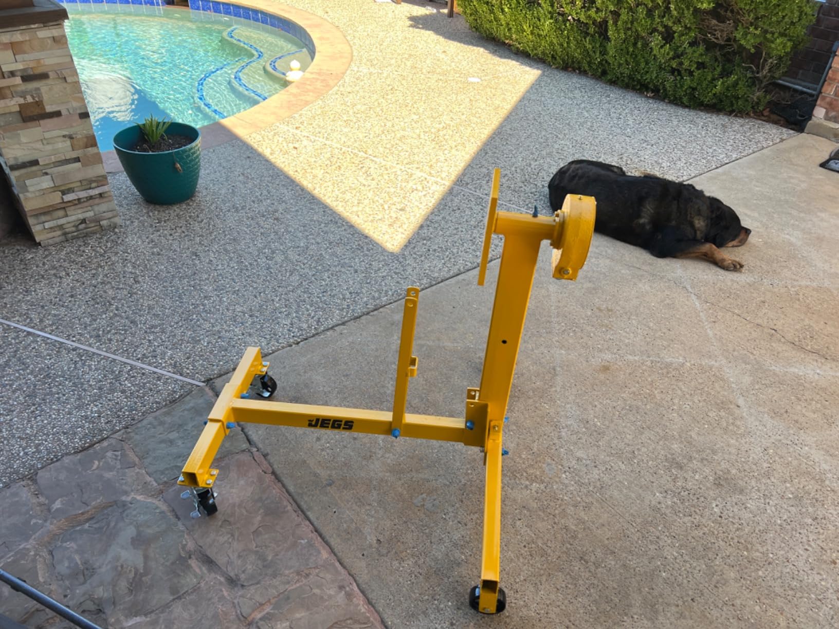 Rotating Engine Stand [1000 lb. Capacity] customer photo 1