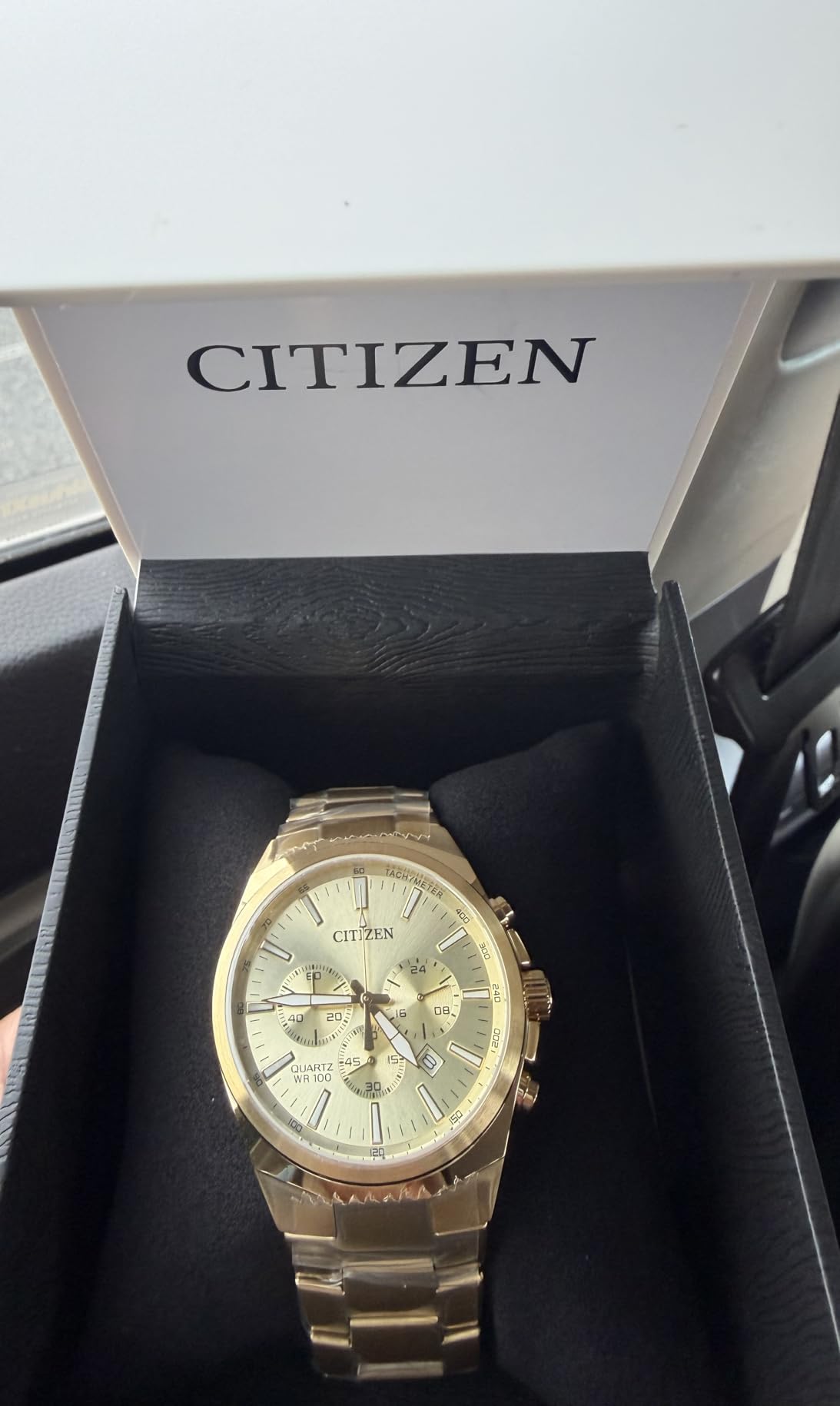 Citizen Quartz Mens Watch, Stainless Steel, Classic customer photo 2
