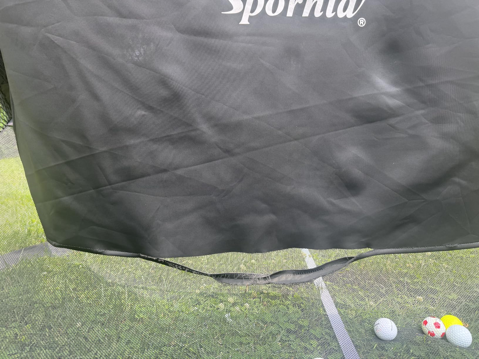 Spornia Spg-7 Golf Practice Net - Automatic Ball Return System w/Target Sheet, Two Side Barrier customer photo 2