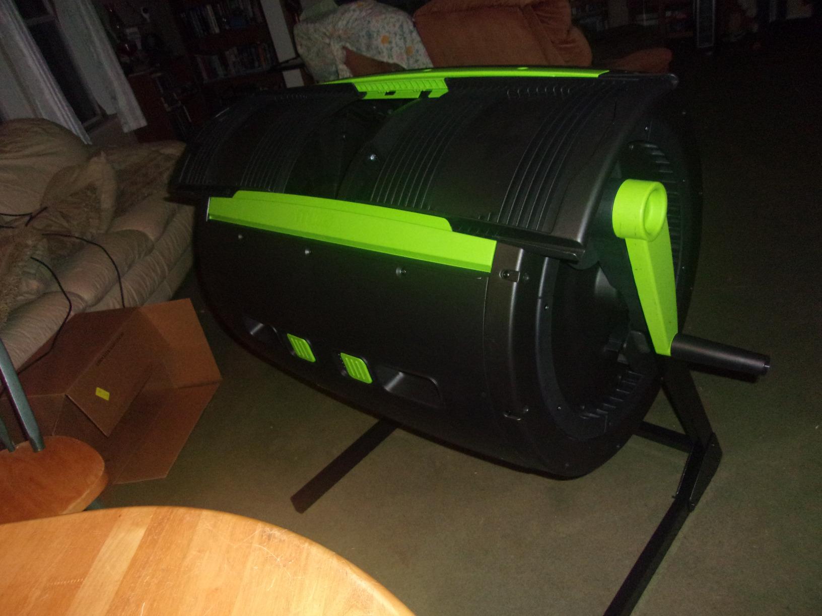 RSI MCT-MC Maze Compost Tumbler, Black customer photo 2