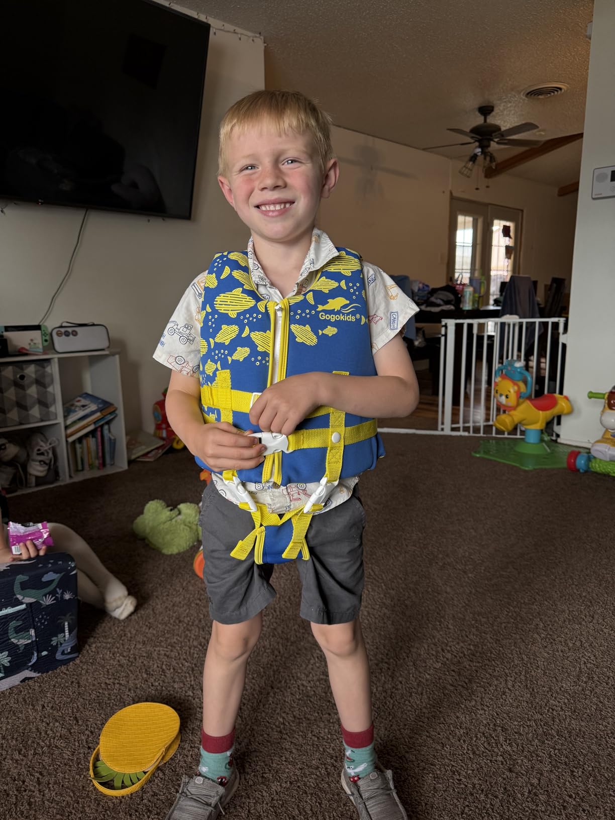 Gogokids Toddler Swim Vest, Kids Floaties 2-8 Years, 22-60 lbs customer photo 1
