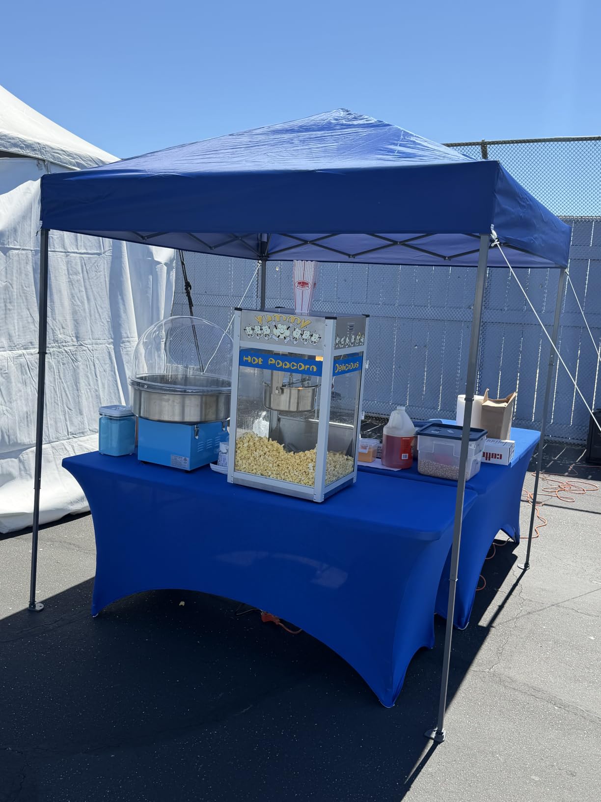 VIVO Blue 1030W Electric Cotton Candy Machine, CANDY-V001B customer photo 2