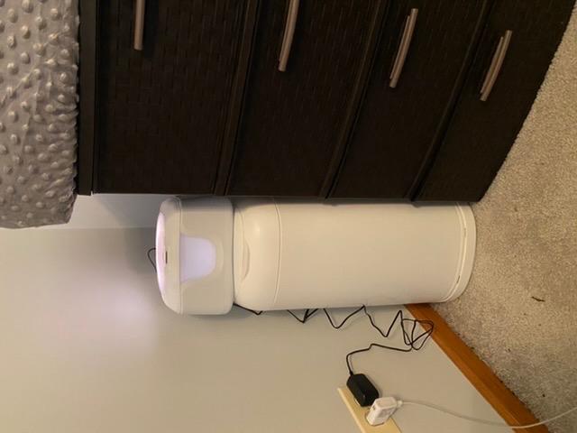 GOGO Pure Wet Wipe Warmer | Dispenser for Baby, Make Up, Adult Care - Auto Off Lights for Nighttime Changes, Dual Heat for Comfort, Top Heating, Moisture Lock Silicone and Large Capacity- Amazon only customer photo 2