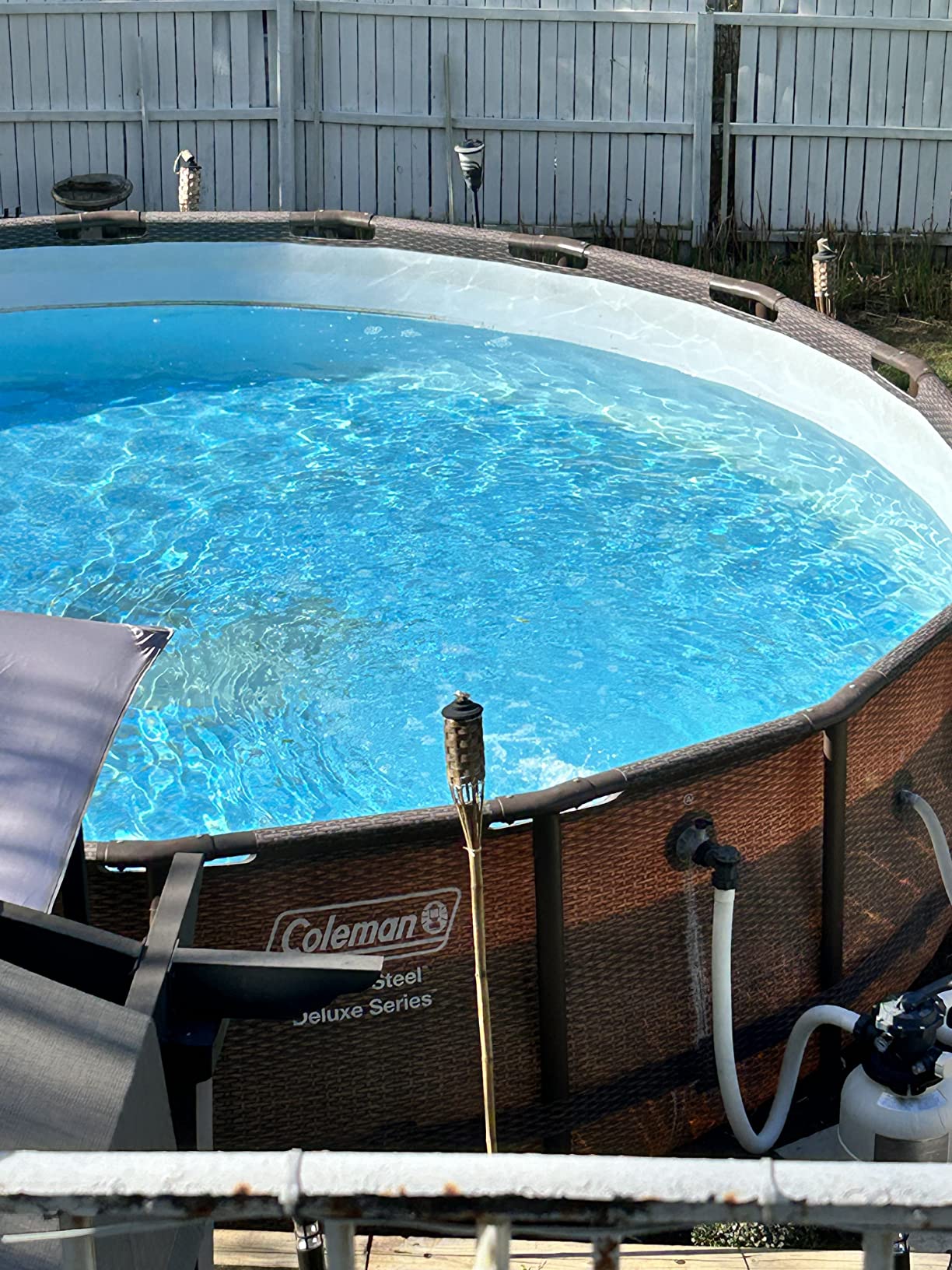 INTEX Krystal Clear 2,100 GPH Sand Filter Pump for Above Ground Pools customer photo 1