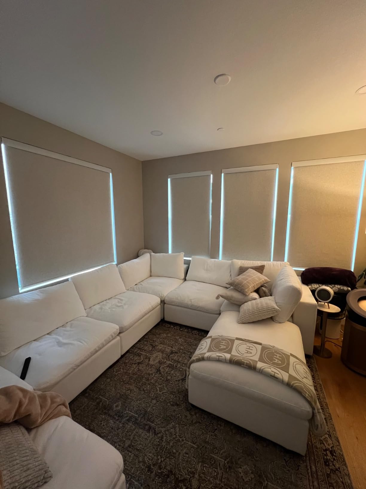 Yoolax Motorized Blinds with Remote, Smart Blinds for Windows, Custom Size | Automatic Blinds with Voice Control, Works with Alexa, Google Assistant, Apple Home, 100% Blackout, Bedroom Home Office customer photo 1