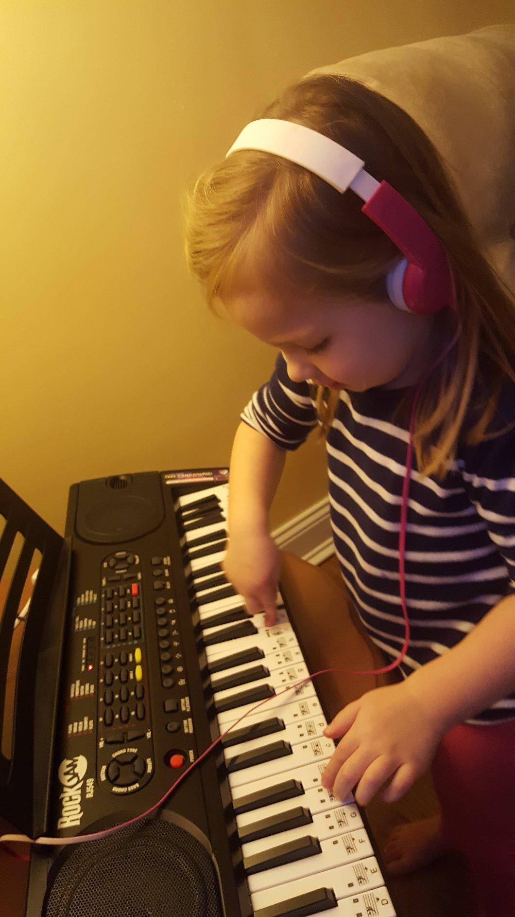 RockJam RJ549 49 Key Keyboard Piano for Beginners with Note Stickers customer photo 1