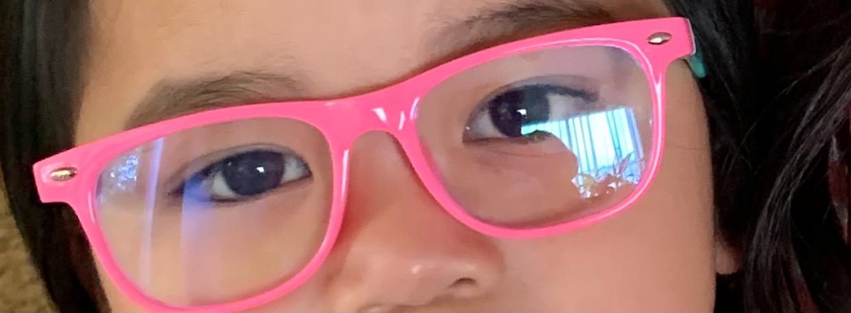 Blue Light Glasses for Kids Computer Blue Light Blocking Glasses for Boys and Gilrs Age 3-12 Anti Eyestrain customer photo 1