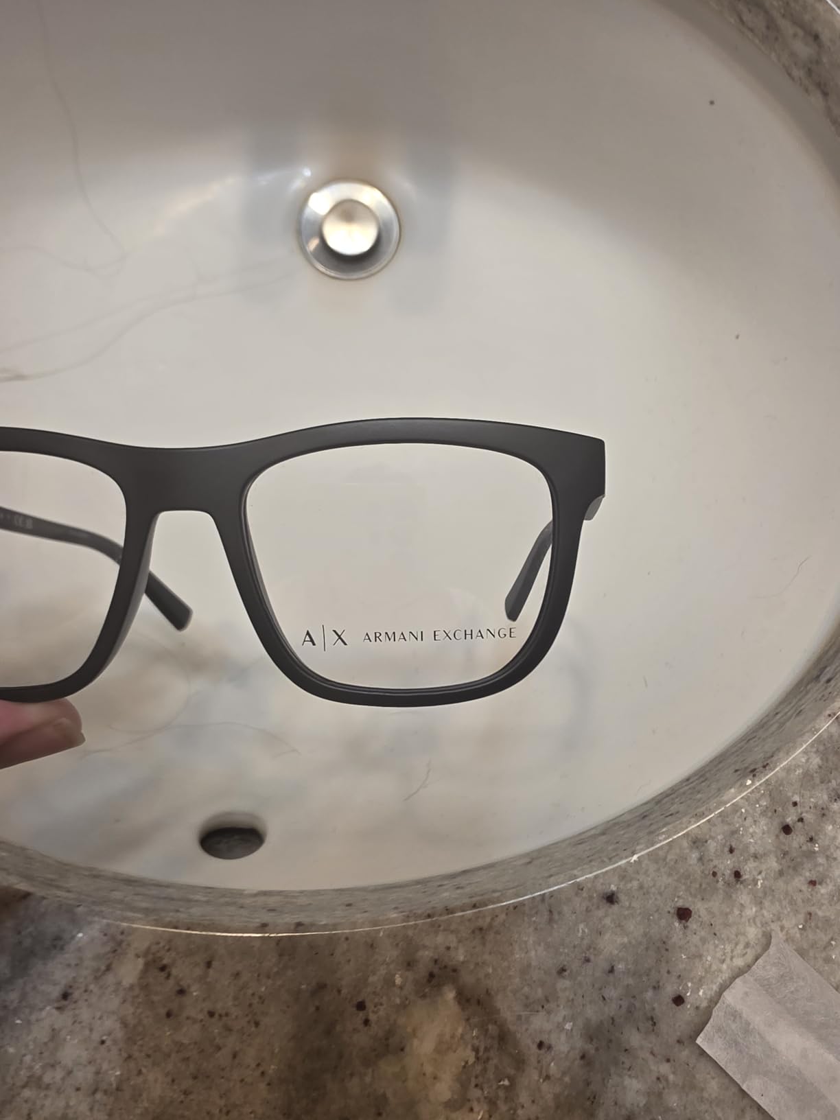 Armani Exchange mens Ax3050 Square Prescription Eyewear Frames customer photo 2