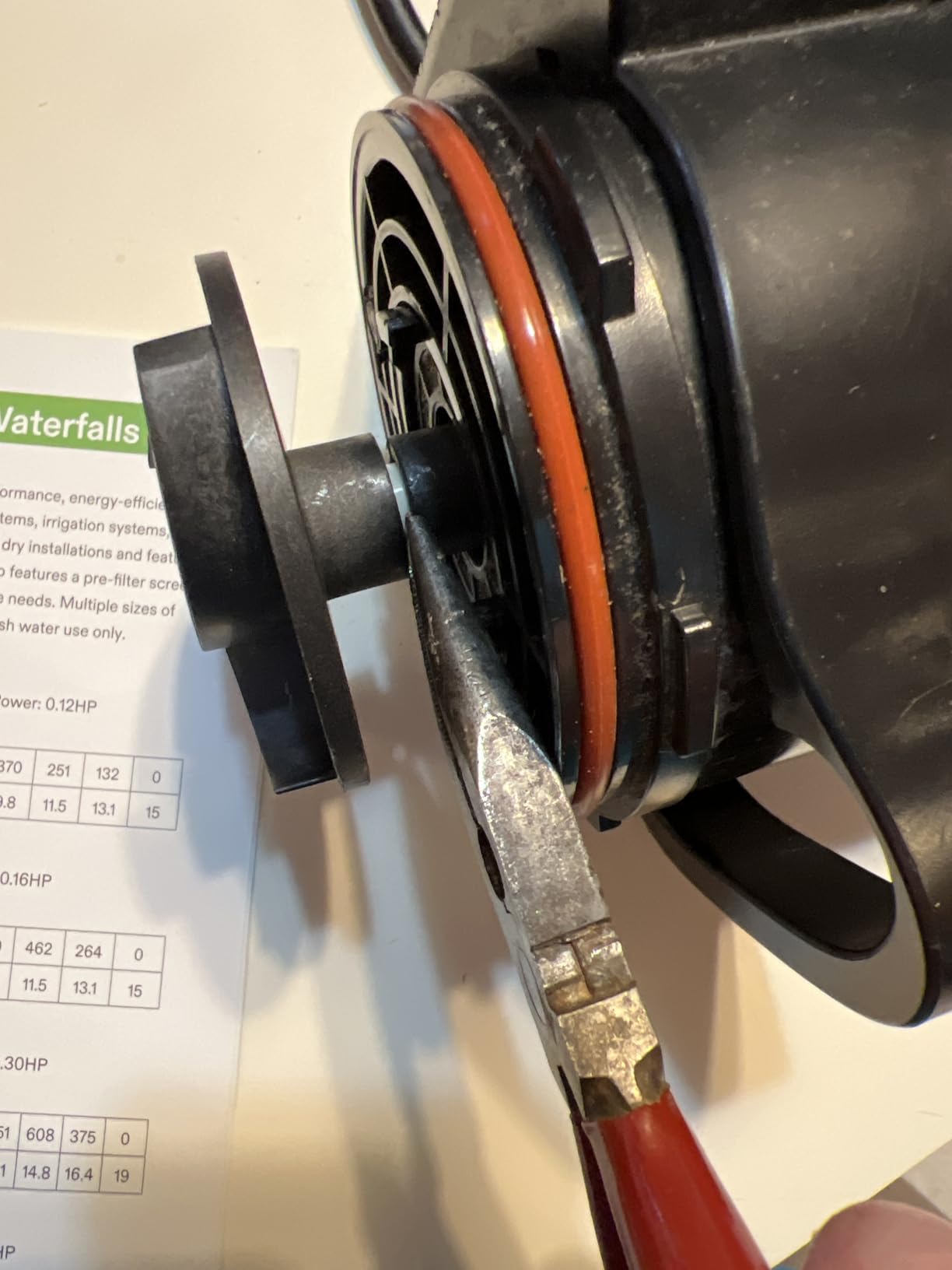 VIVOSUN 1600GPH Sub Water Pump for Pond Waterfall, Statuary, Hydroponics customer photo 1