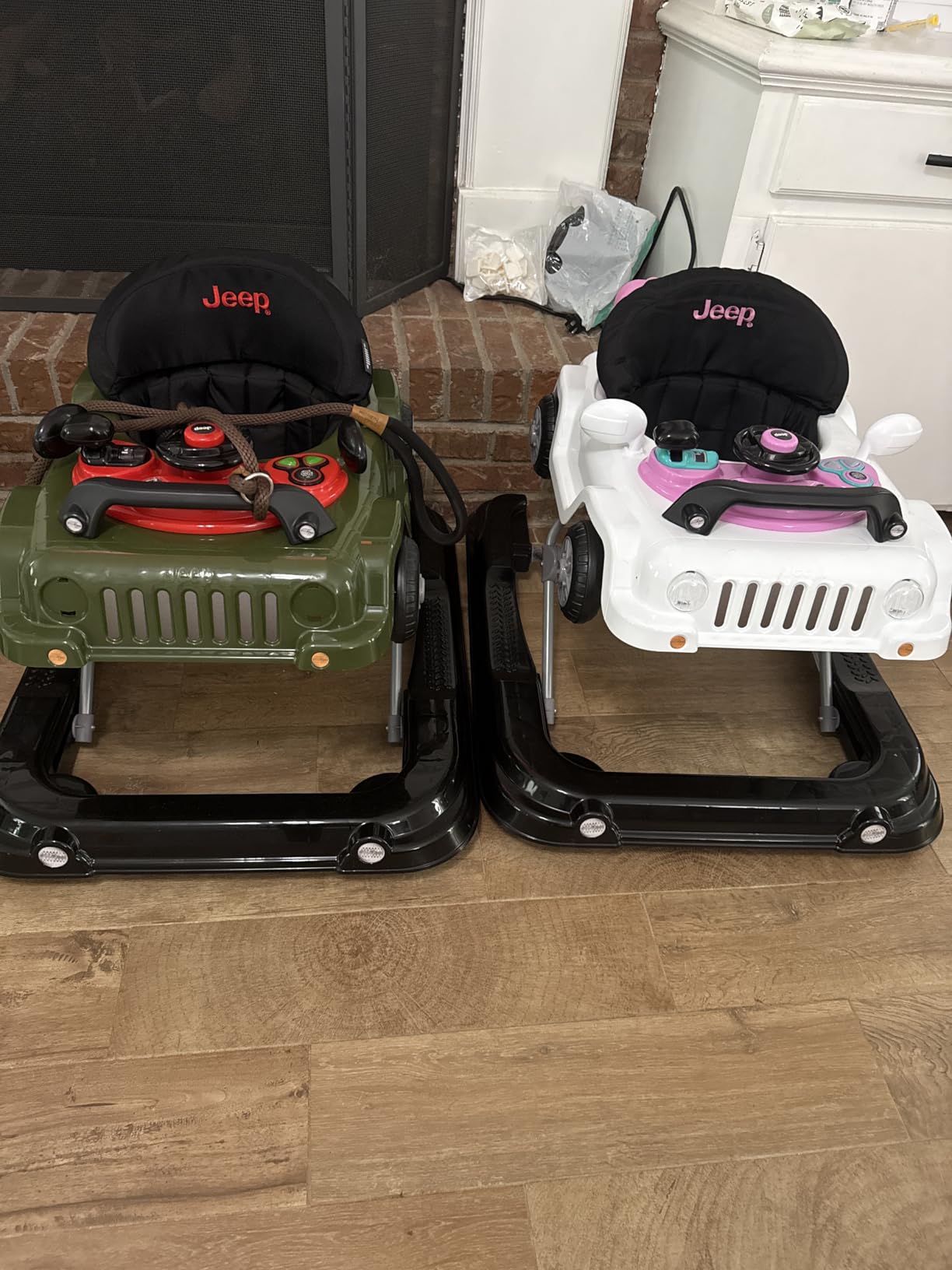 Jeep Classic Wrangler 3-in-1 Grow With Me Activity Walker - Features Music, Lights, Removable Play Tray, Push Walker Mode, Converts into Rolling Car Toy, Anniversary Green customer photo 2