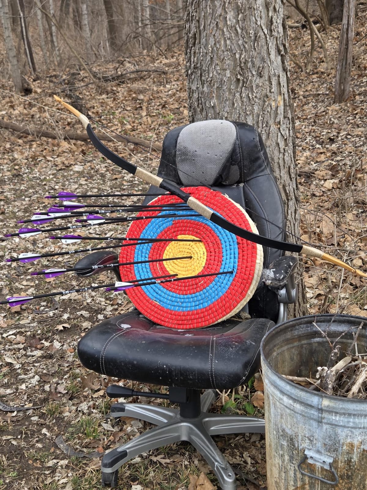 Dostyle Archery Targets Traditional Solid Straw Round Archery Target Shooting Bow Coloured Rope Target Face Three Layer for Shooting Practice customer photo 2