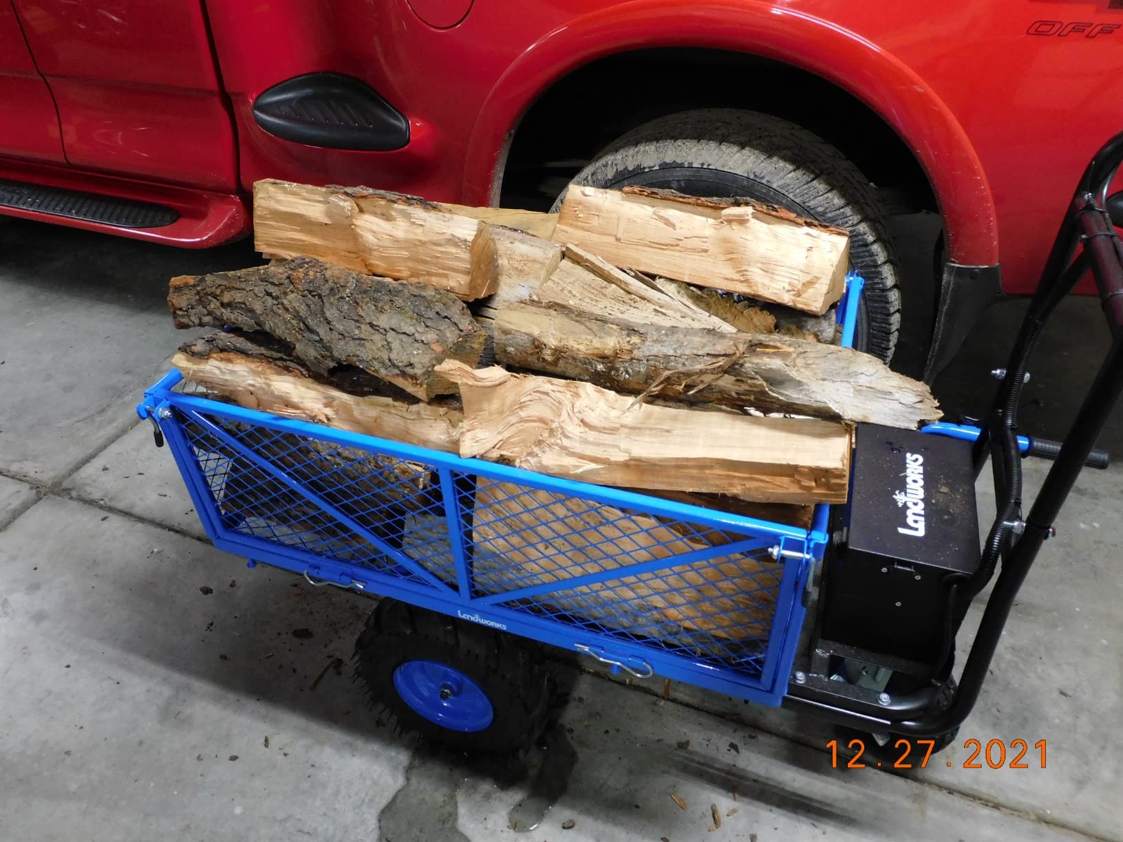 Landworks Electric Utility Cart, 500 lb Load customer photo 2