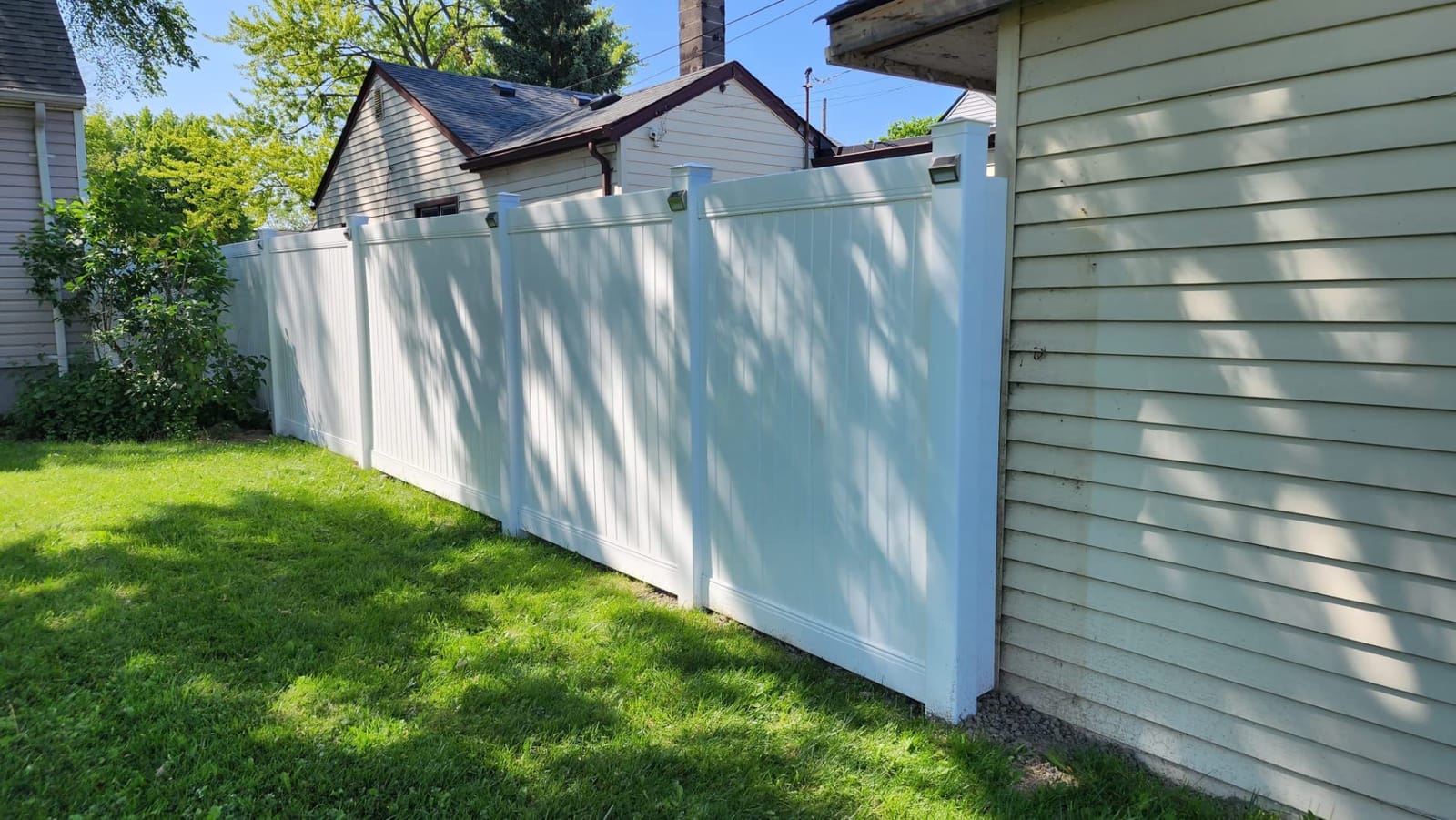 JSOT Solar Powered Lights Ideal for Step, Fence, Deck, Stair-Cool White-6P customer photo 2