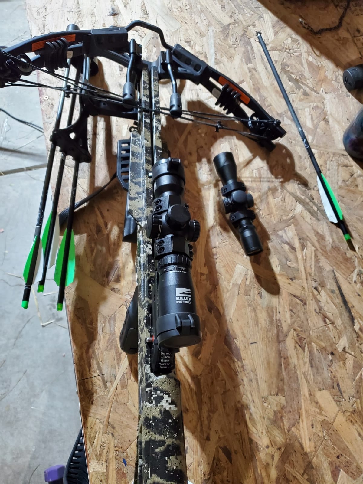 Killer Instinct Lumix Speedring 1.5-5 x 32 IR-E Crossbow Scope customer photo 1