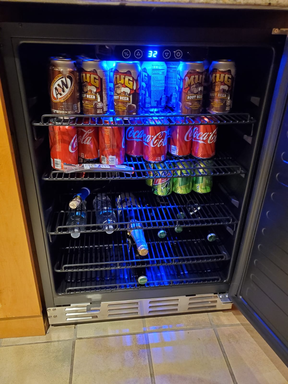 Kalamera 24 inch Stainless Steel Beverage Refrigerator, Outdoor Mini Fridge customer photo 2