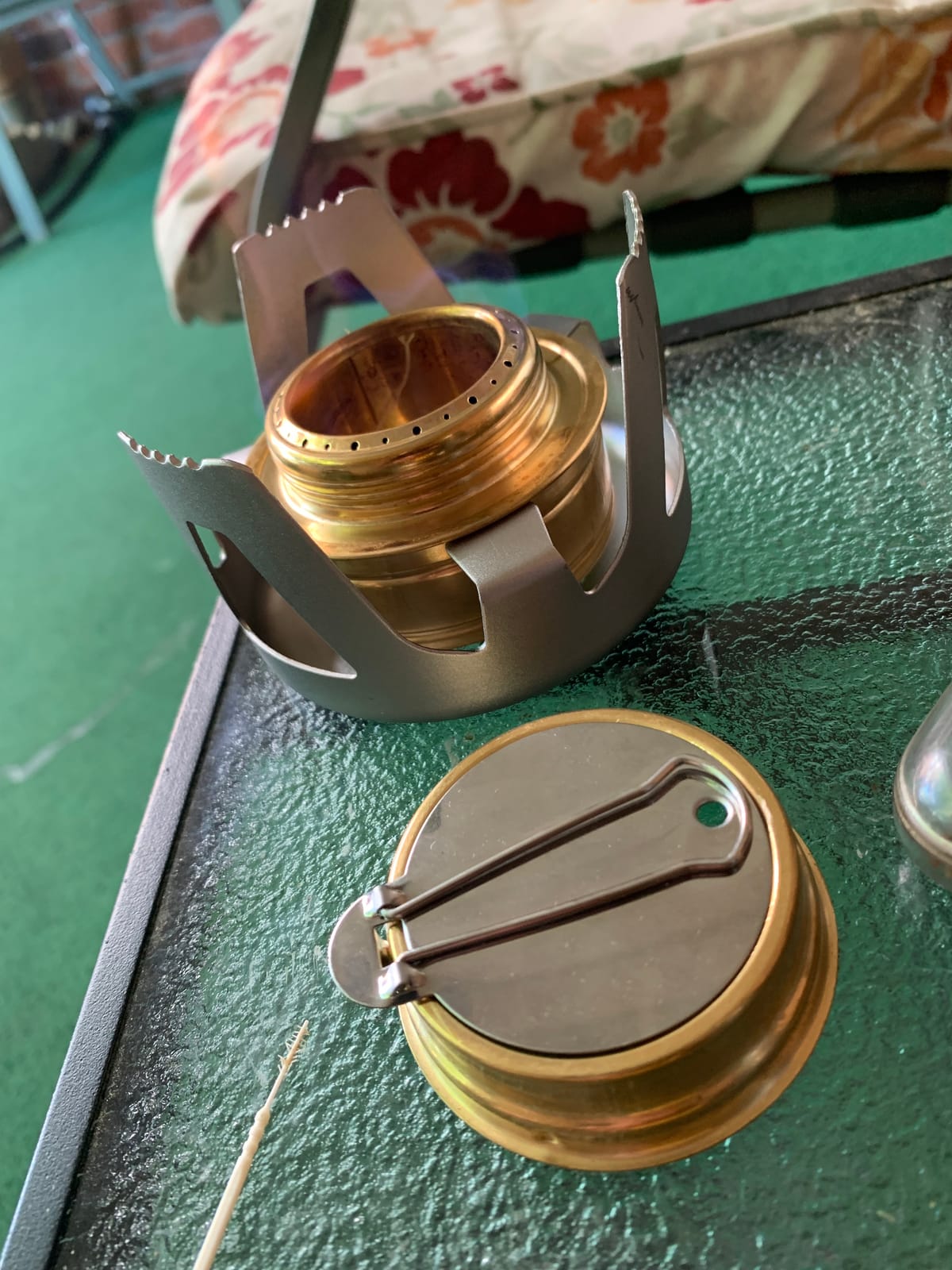 Portable Outdoor Mini Alcohol Stove Burner Ultralight Camping Cookware Set for Outdoor Camping, Hiking, Backpacking, Picnic customer photo 1