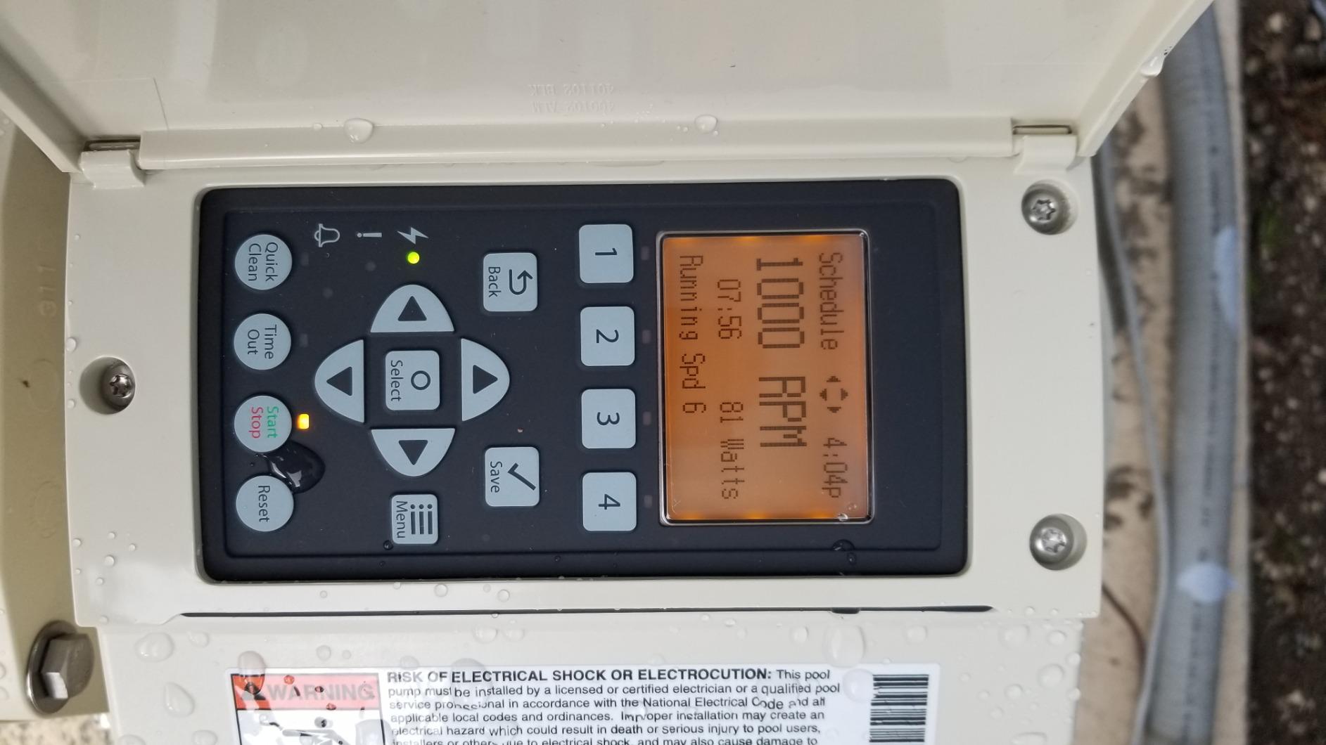 Pentair 011028 IntelliFlo VS Pool Pump, Almond customer photo 1