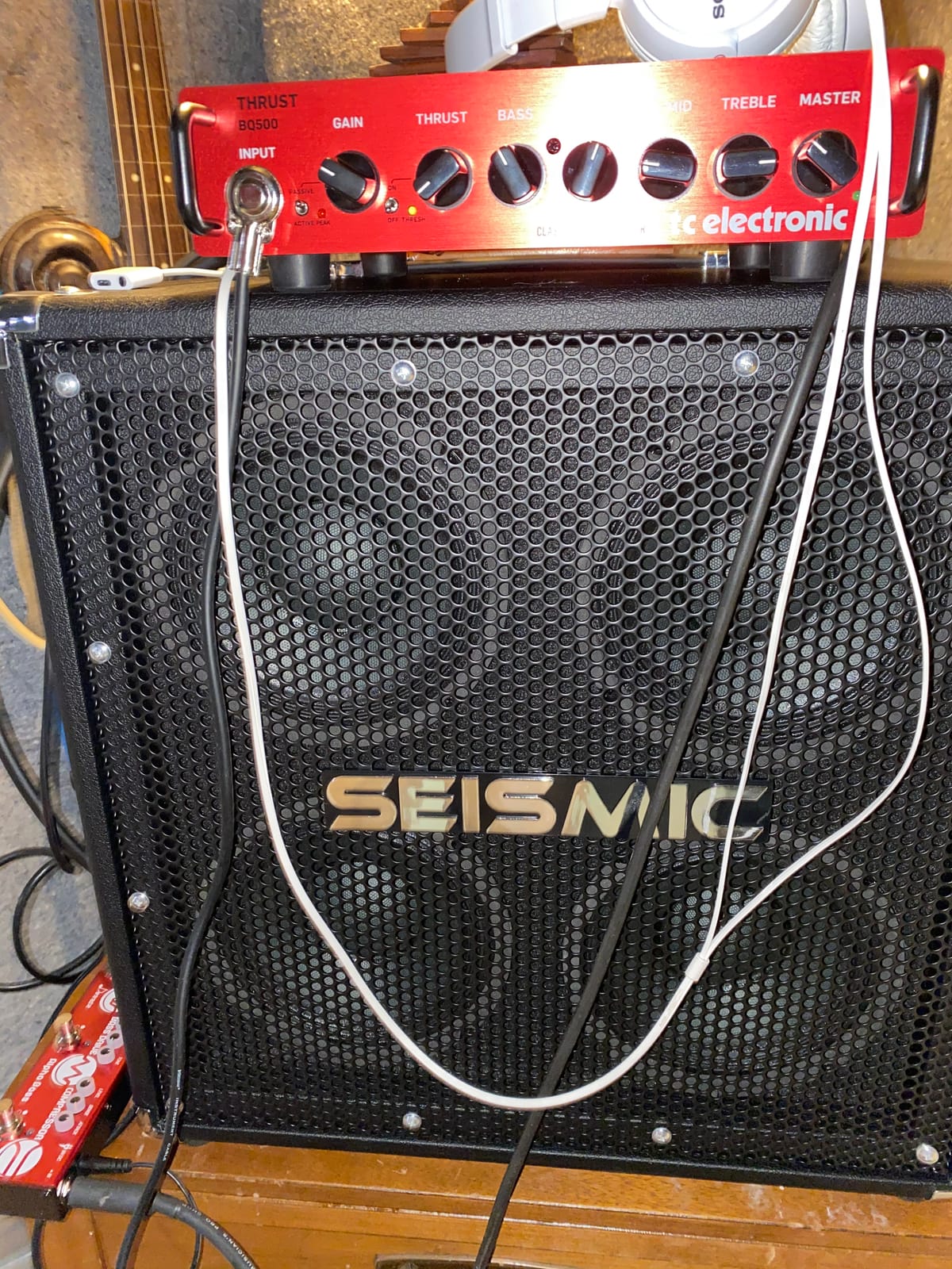 TC Electronic THRUST BQ500 500 Watt Portable Bass Head with Mosfet Preamp and Thrust Compressor customer photo 2