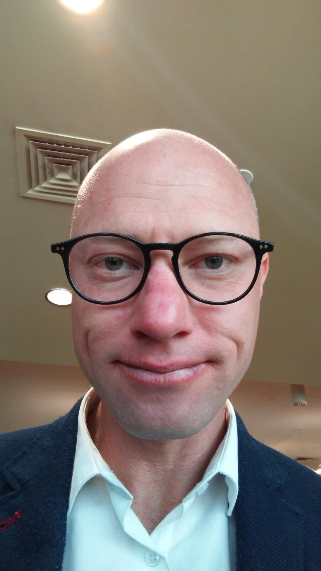 ZENOTTIC Vintage Round Glasses Women Men Non-Prescription Eyeglasses Frame customer photo 1