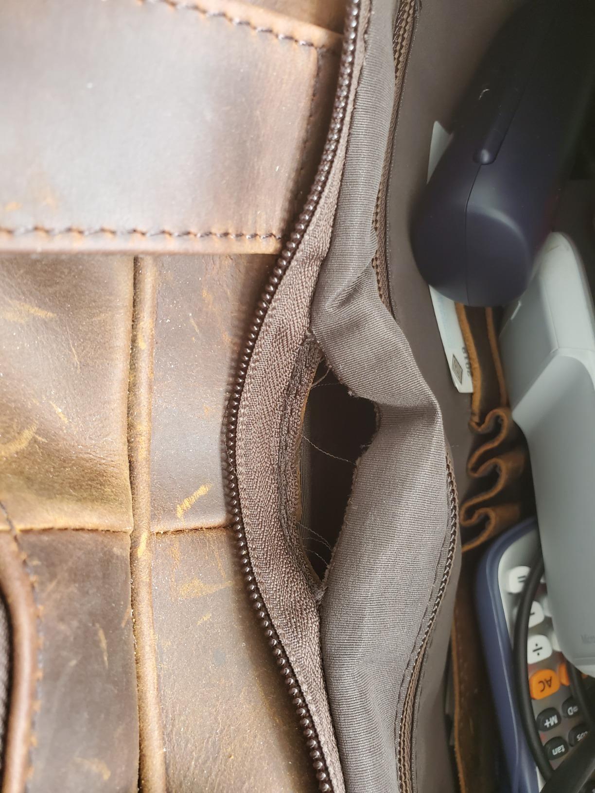 Augus Leather Briefcase for Men 16