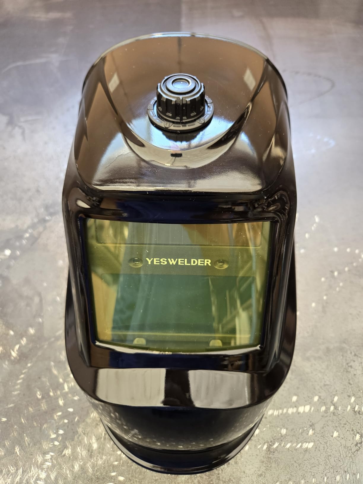 YESWELDER Auto Darkening Welding Helmet 1/1/1/1 True Color, LYG-L600A | 2 arc sensors, 1/30000s response, blue light blocking lens, shade 3.5/9-13 for TIG MIG ARC and GRIND, ANSI Z87.1 certified customer photo 1