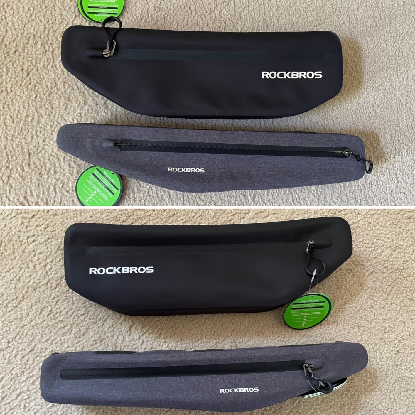 ROCKBROS Bike Frame Bag 840D Nylon Waterproof Bike Triangle Bag Bicycle customer photo 1