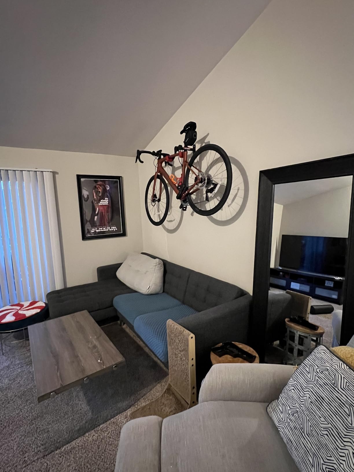 PRO BIKE TOOL Bike Rack for Garage Wall Mount - Horizontal Bike Storage customer photo 1