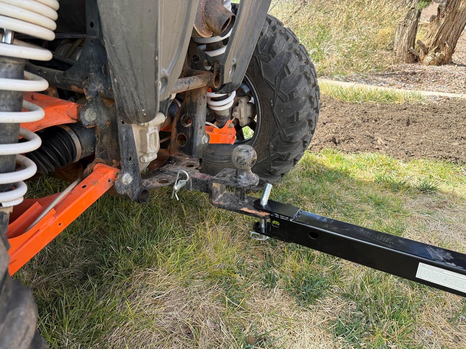 Impact Implements® 1500lb ATV/UTV/Tractor Cargo Trailer with Steel Floor customer photo 1