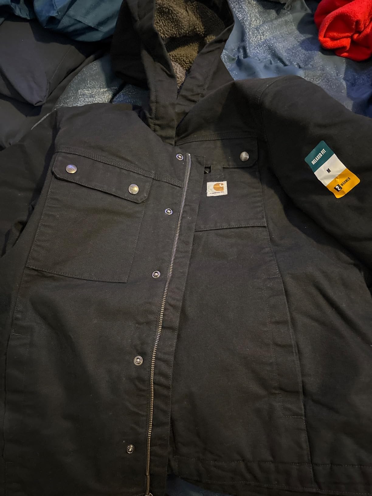 Carhartt Men's Washed Duck Bartlett Jacket customer photo 1