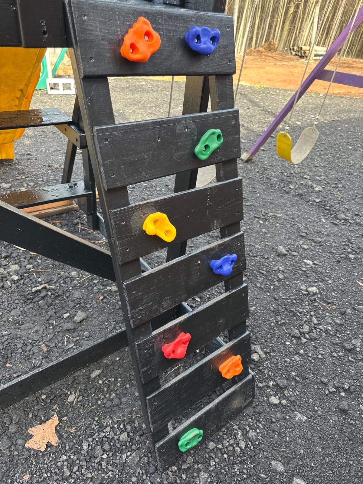 KINSPORY 15pc Rock Wall Climbing Holds for Kid, Play Set Climber Attachment customer photo 1