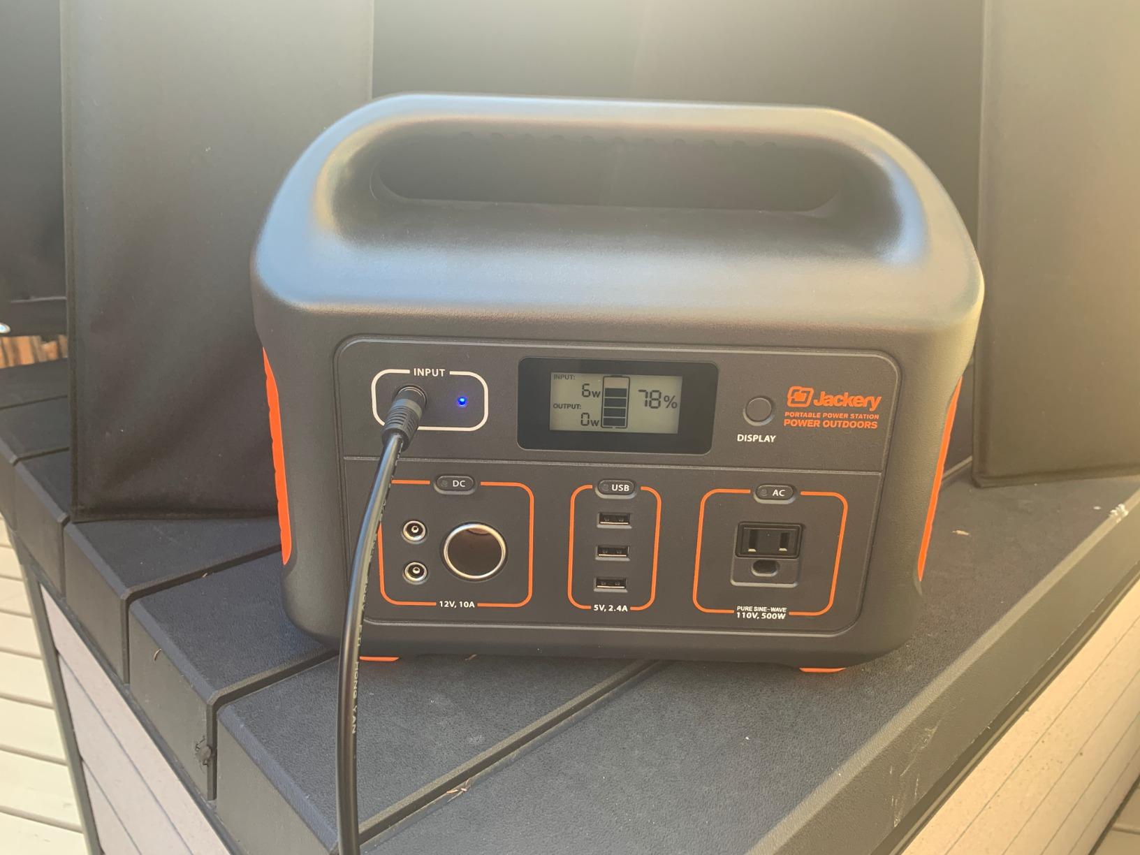 Jackery Explorer 500 v2 Portable Power Station,512Wh,500W AC customer photo 1