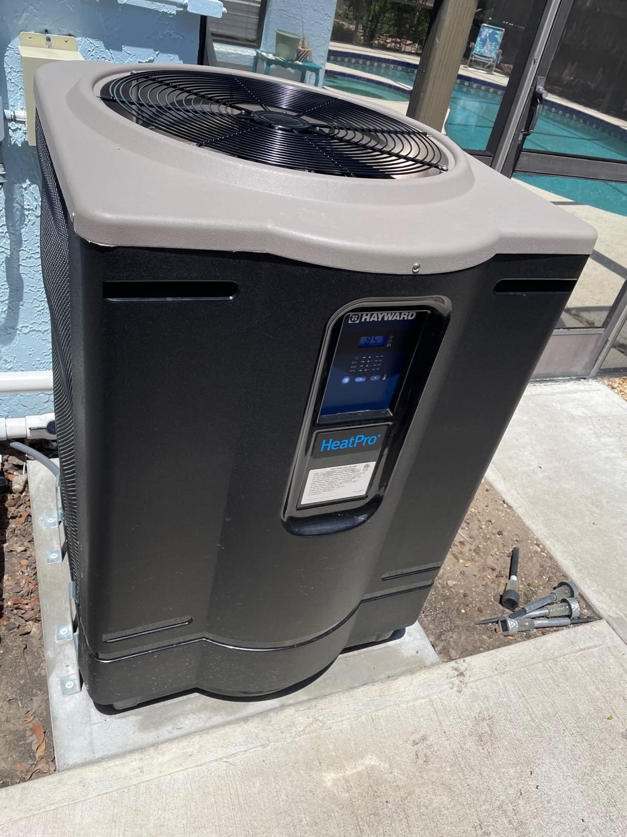 Hayward HeatPro Pool Water Heat Pump Heater for Inground Pools, 140,000 BTU customer photo 2