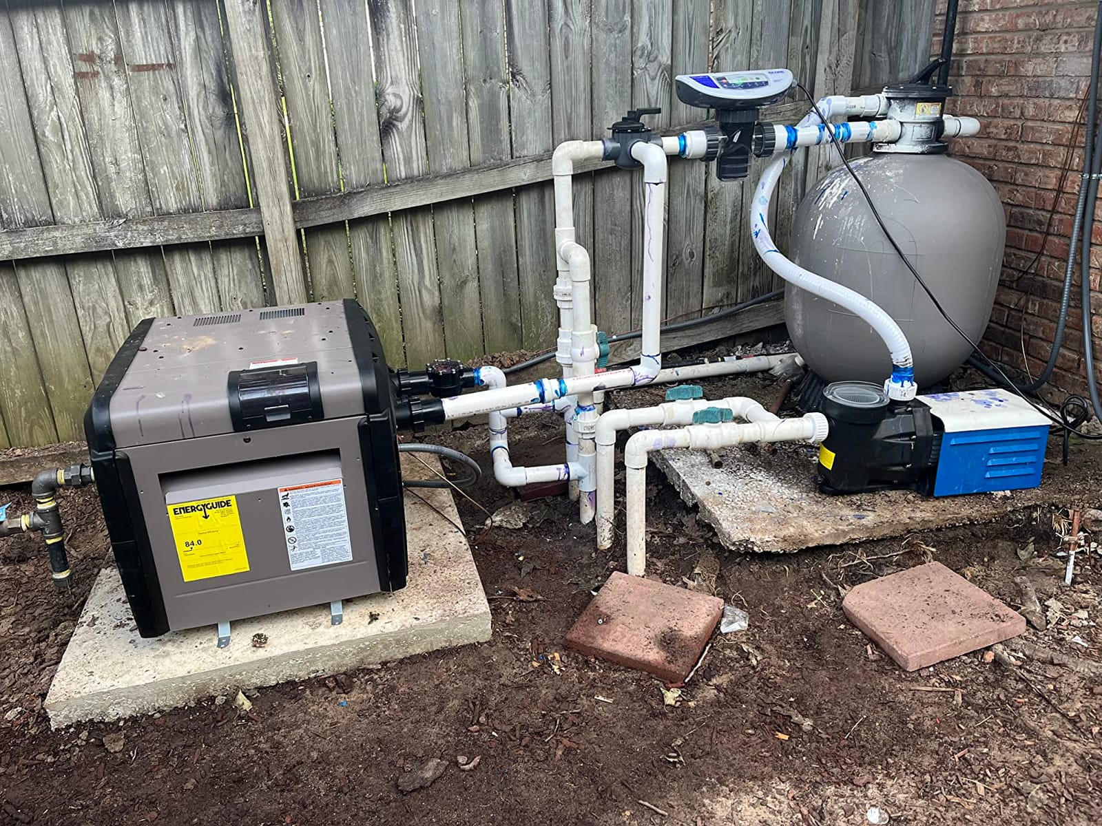 Hayward H-Series Natural Gas Pool Heater for Inground Pools 250,000 BTU customer photo 1