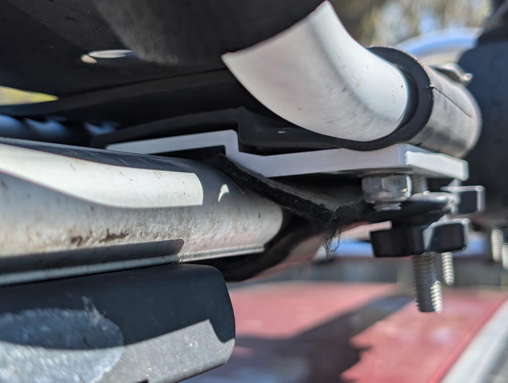 IKURAM R Aluminum Kayak Roof Rack Folding J-Style Universal 3-in-1 customer photo 2