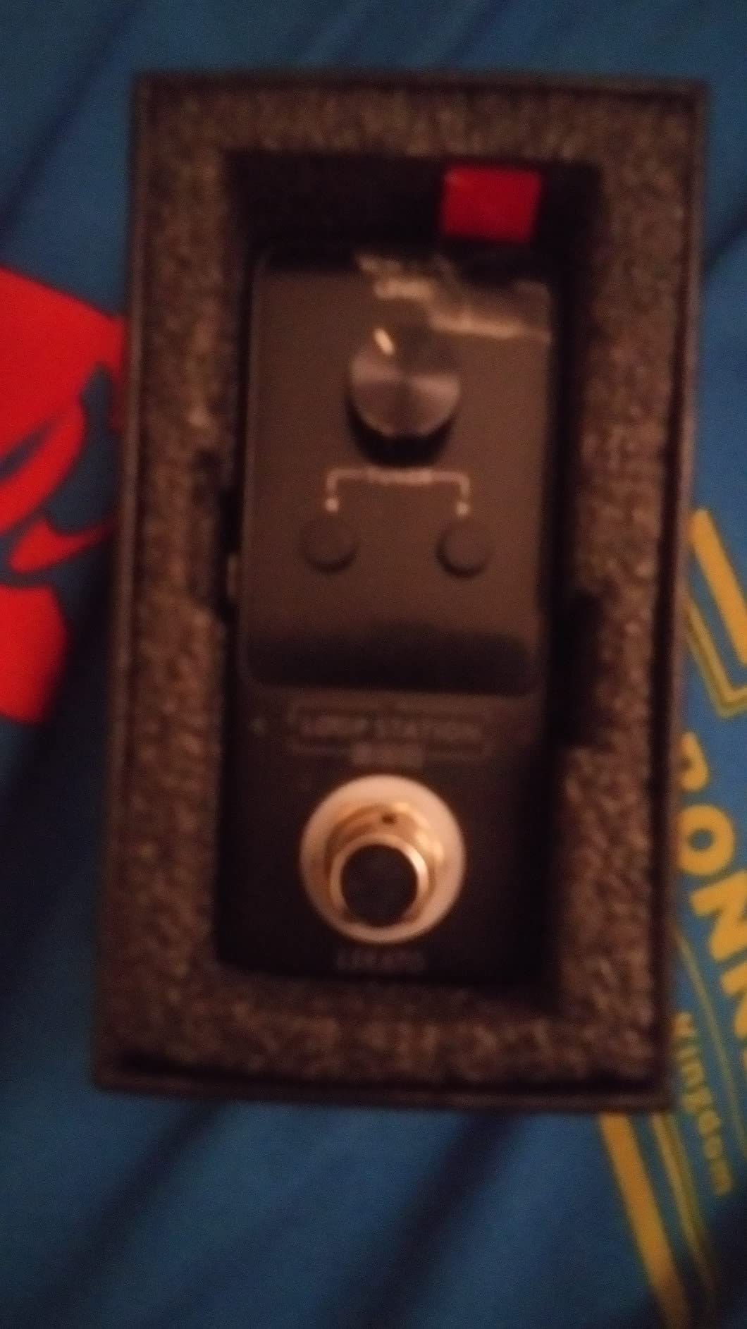 LEKATO Looper Guitar Pedal Guitar Loop Pedal Tuner Pedal 9 Loops 40 Minutes Record Time Unlimited Overdubs for Electric Guitar Bass (Black) customer photo 1