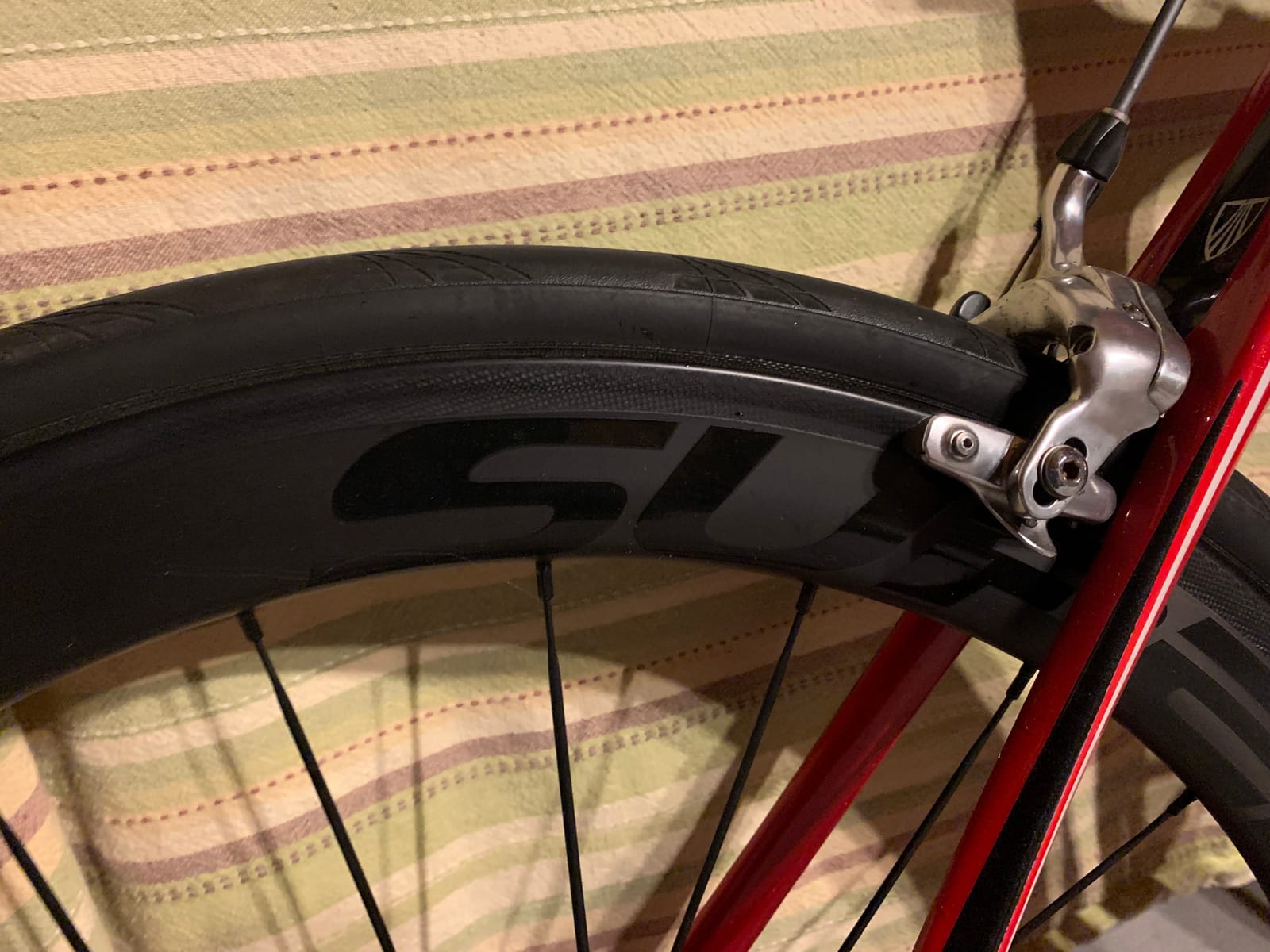 Superteam 50/25mm UD Matte Carbon Wheelset Tubeless 700c customer photo 1