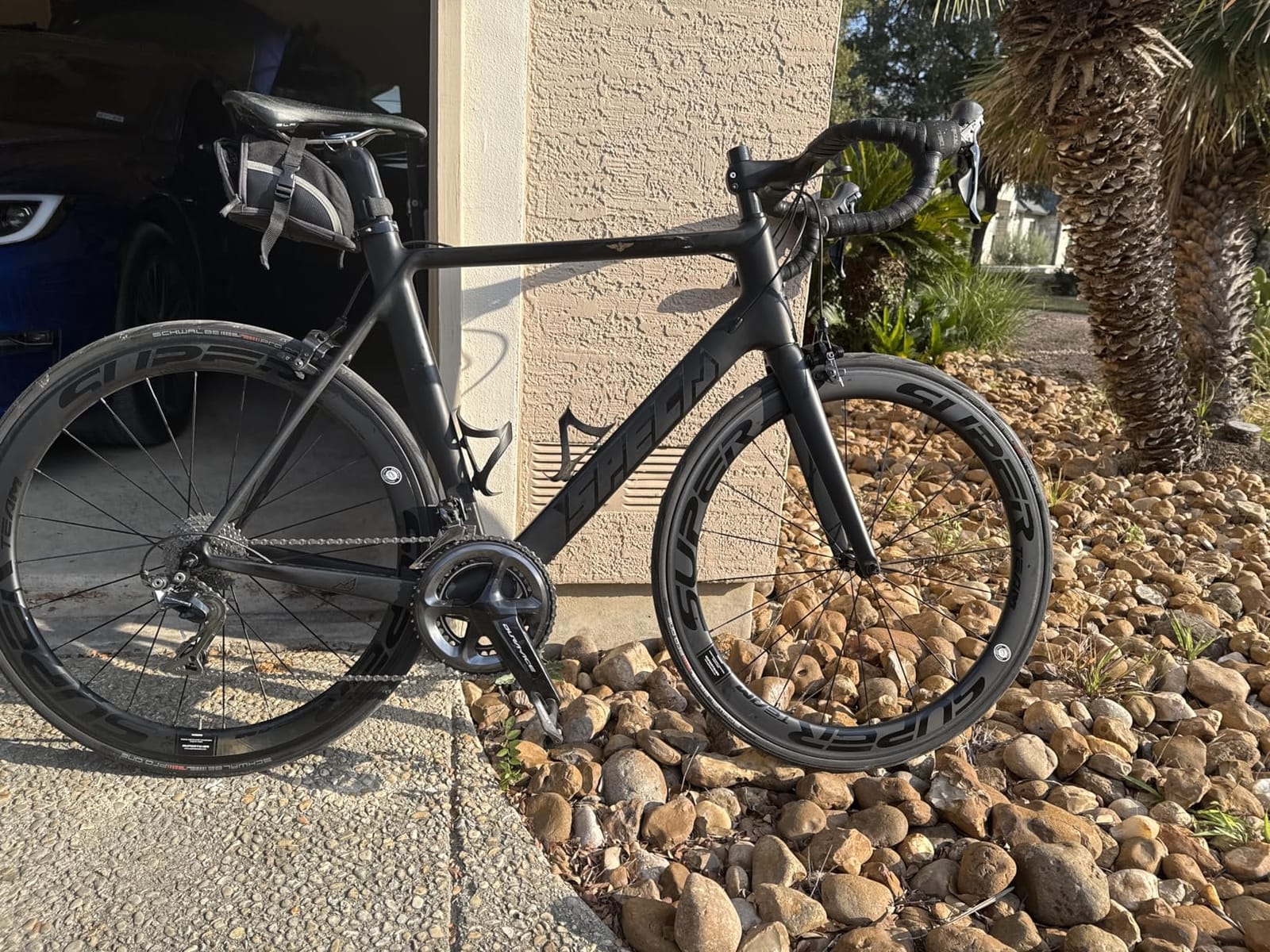 Superteam 50/25mm UD Matte Carbon Wheelset Tubeless 700c customer photo 2